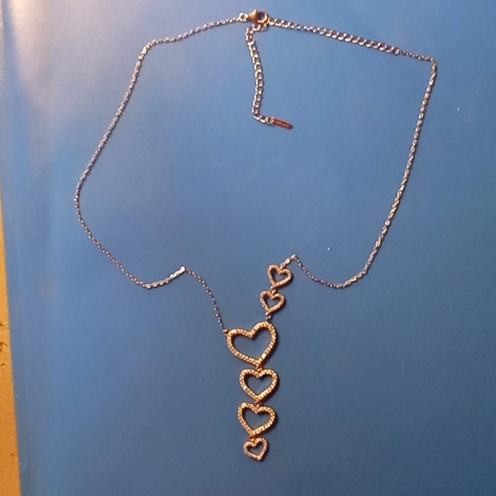 Sterling silver Open Heart Necklace